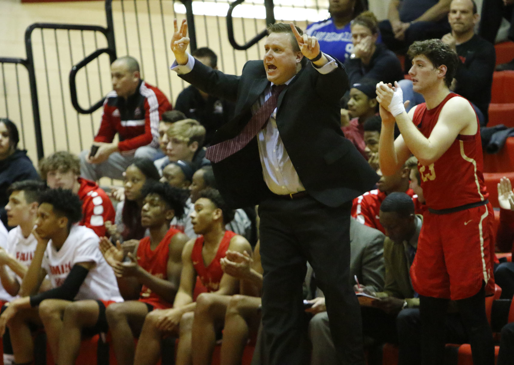 Boys basketball 2A sectional - Andrean vs. Bishop Noll